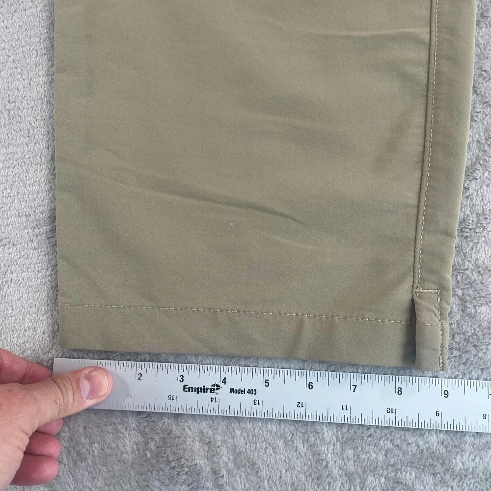 Under Armour Match Play Golf Pants Men 38x34‎ Beige Tan Grip Waist Performance